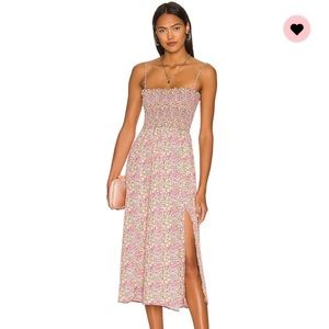 REVOLVE RESA Ashley Midi Dress Size Small